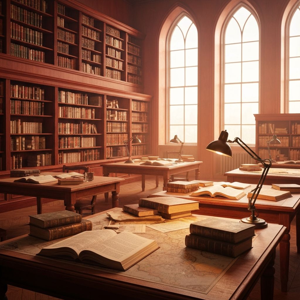 Библиотечна или архивска установа са природном светлошћу